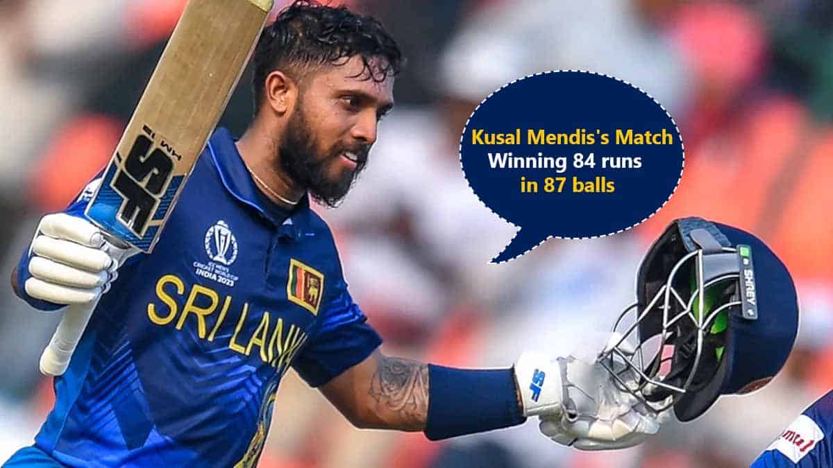 SL Vs BAN: Kusal Mendis’s Sparkling 84 Runs Puts The Home Team In A Commanding Position