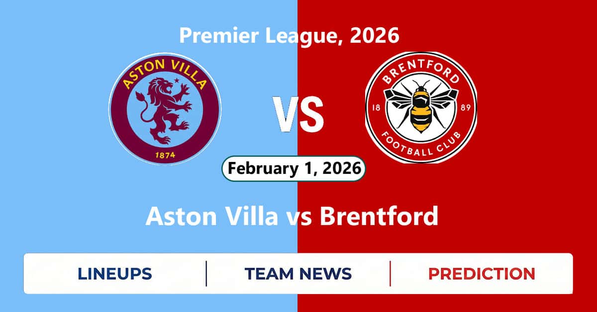 Aston Villa vs Brentford