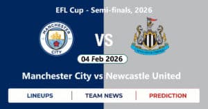 Manchester City vs Newcastle United