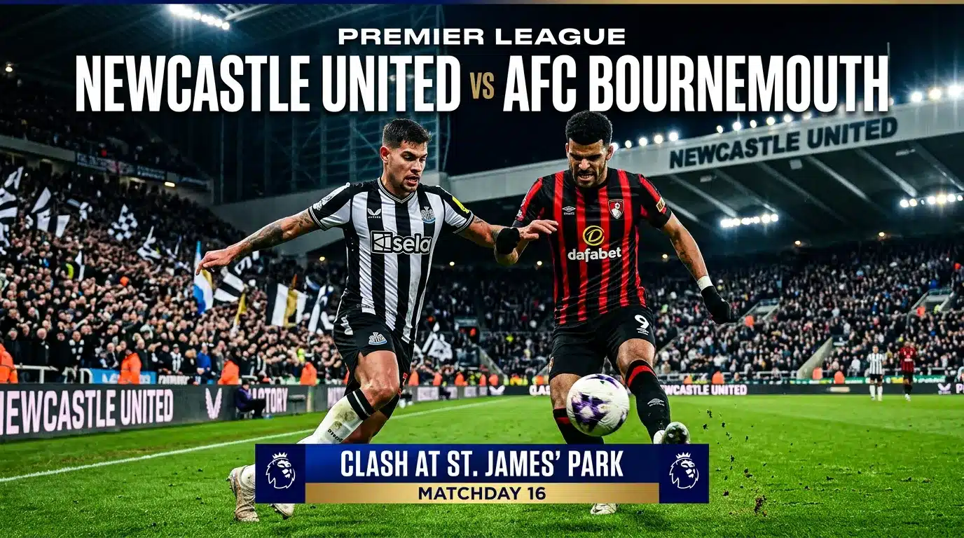 Newcastle United vs Bournemouth